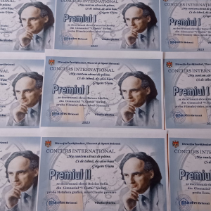 Concursul internațional „Nu suntem săraci de pâine, Ci de tihnă, de-al ei bine ” G.VIERU